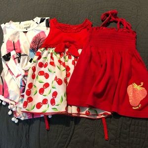 Lot of gently worn baby girl clothes